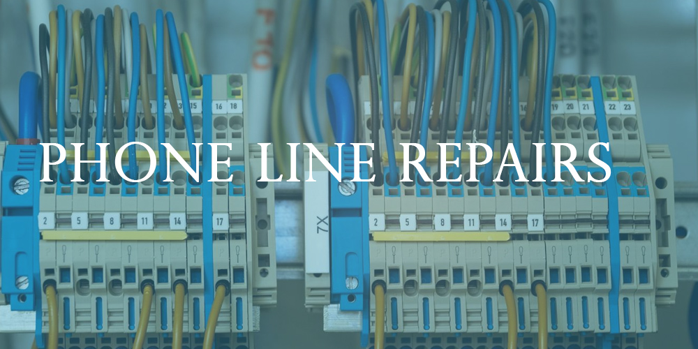 Phone line repairs